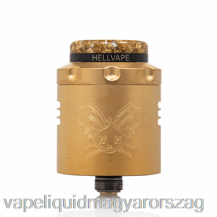 Hellvape Dead Rabbit V3 24mm Rda [6th Anni] Gold Black Vape E Cigi